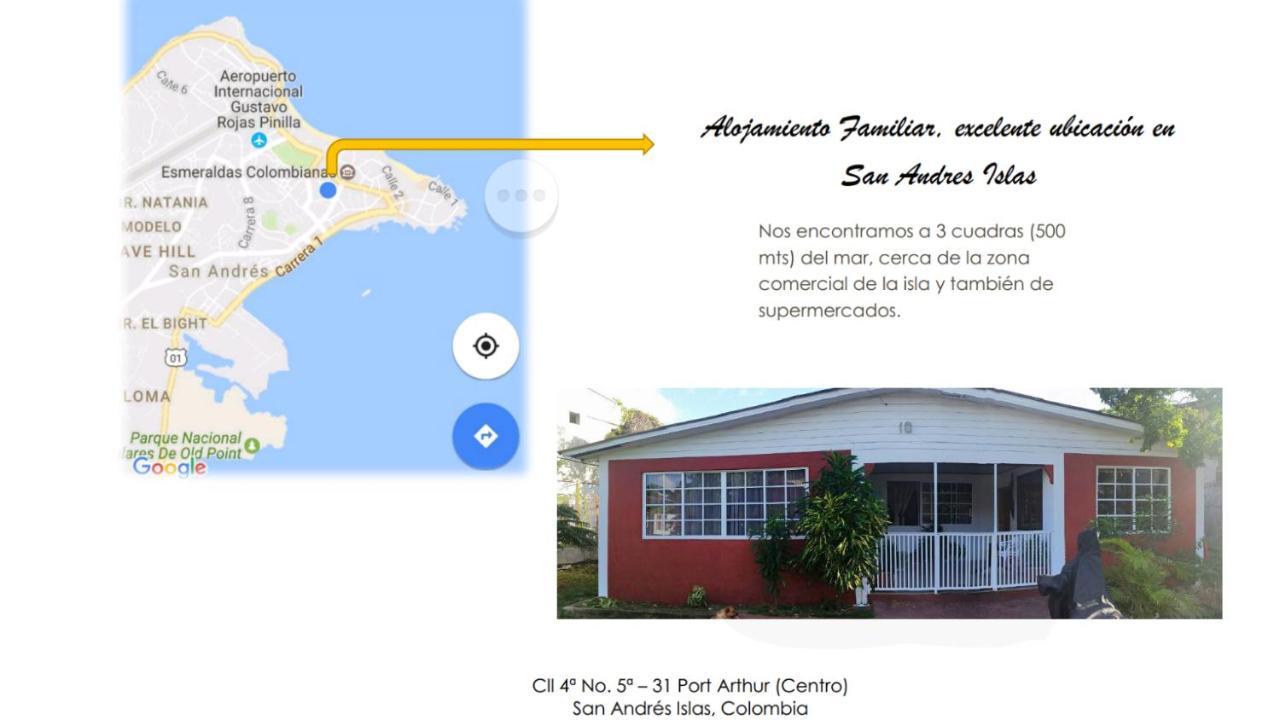 Andy'S House Lejlighed San Andrés Eksteriør billede